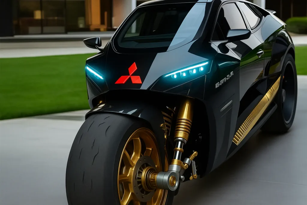 Mitsubishi Hyperbike Concept Shocks the Auto World
